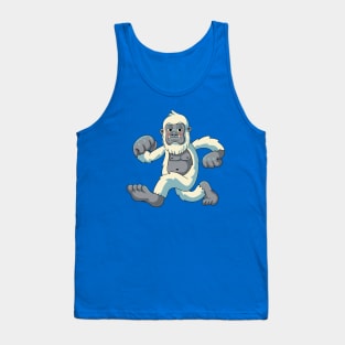 Funny Snowy Yeti Tank Top